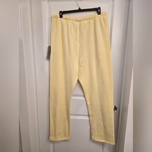 Essentials Pale Yellow Sweatpants